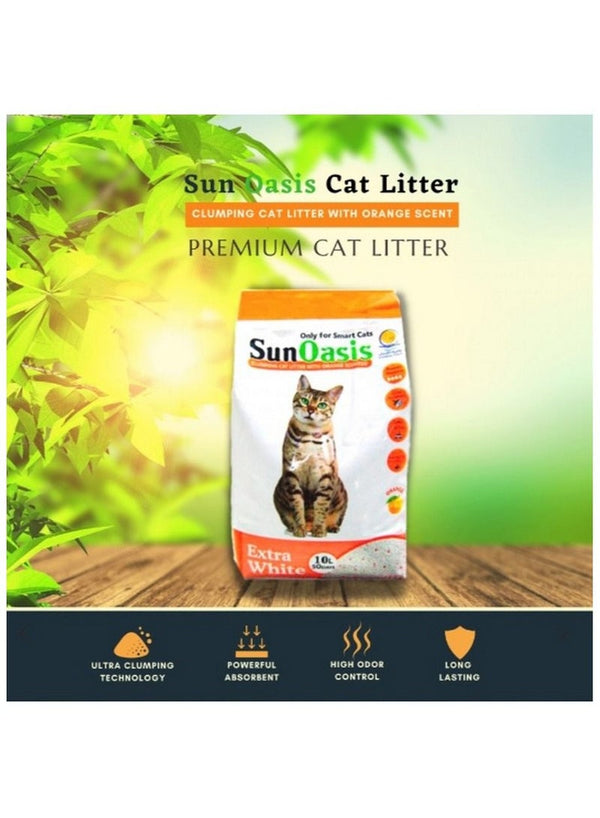 Premium Orange Scented Cat Litter by Generic