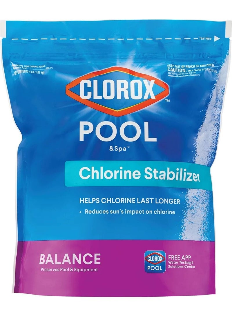 Clorox Pool & Spa Chlorine Stabilizer 1.81Kg Bag
