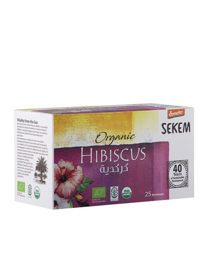 Demeter Organic Hibiscus Tea Bags 25'S