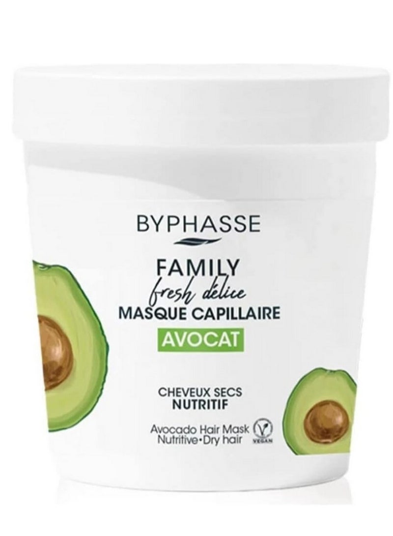 BYPHASSE Family Fresh Delice Dry Hair Mask 250 ML