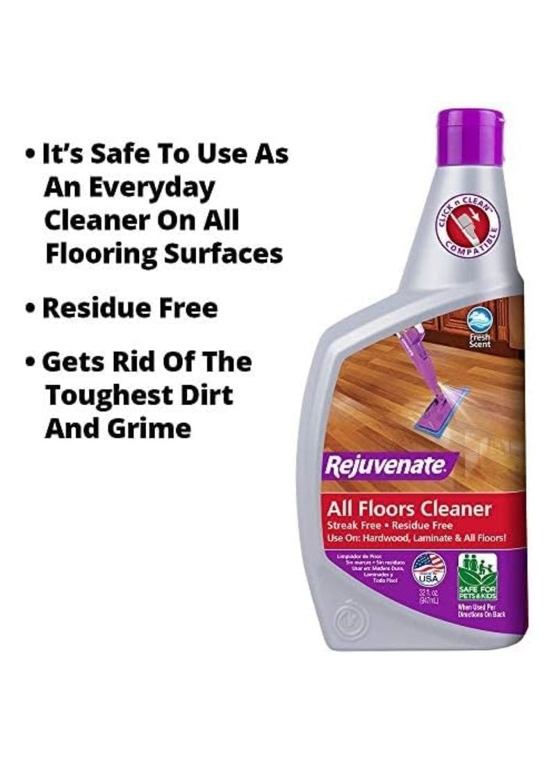 Rejuvenate Click N Clean Multisurface Spray Mop System