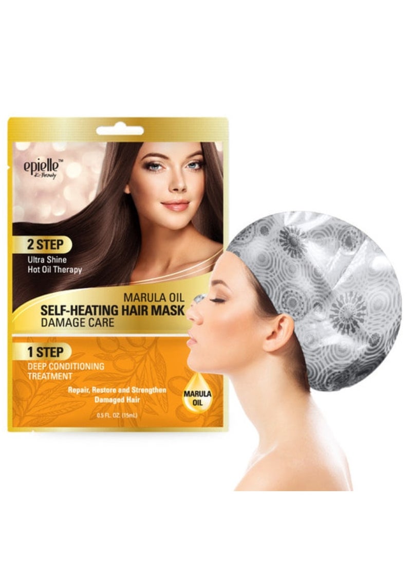 Epielle Self Heating Hair Mask with Marula Oil