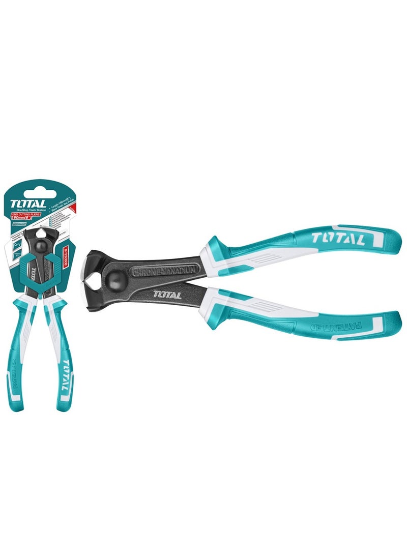 TOTAL End Cutting Plier 6 Inch - Premium Tools