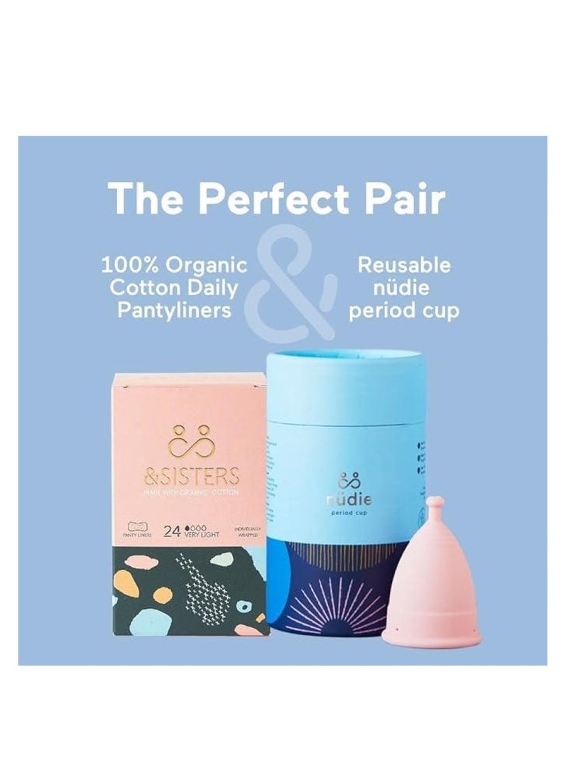 Ultra Light Organic Cotton Panty Liners &SISTERS
