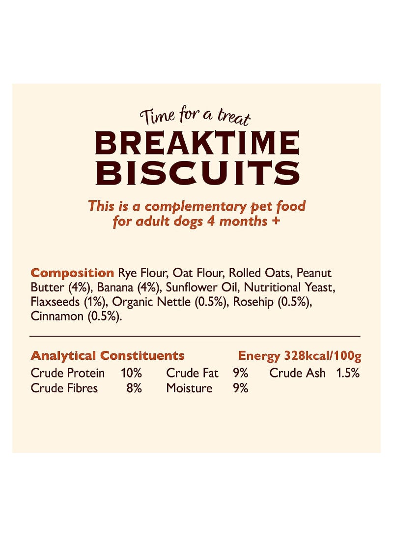 Lily's Kitchen Breaktime Biscuits Dog Treats 80G