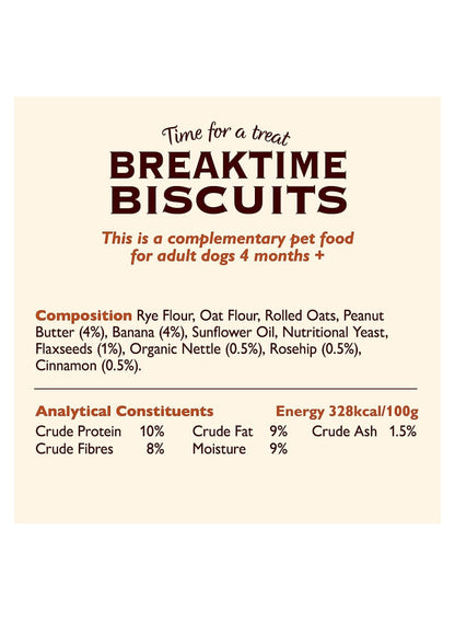 Lily's Kitchen Breaktime Biscuits Dog Treats 80G
