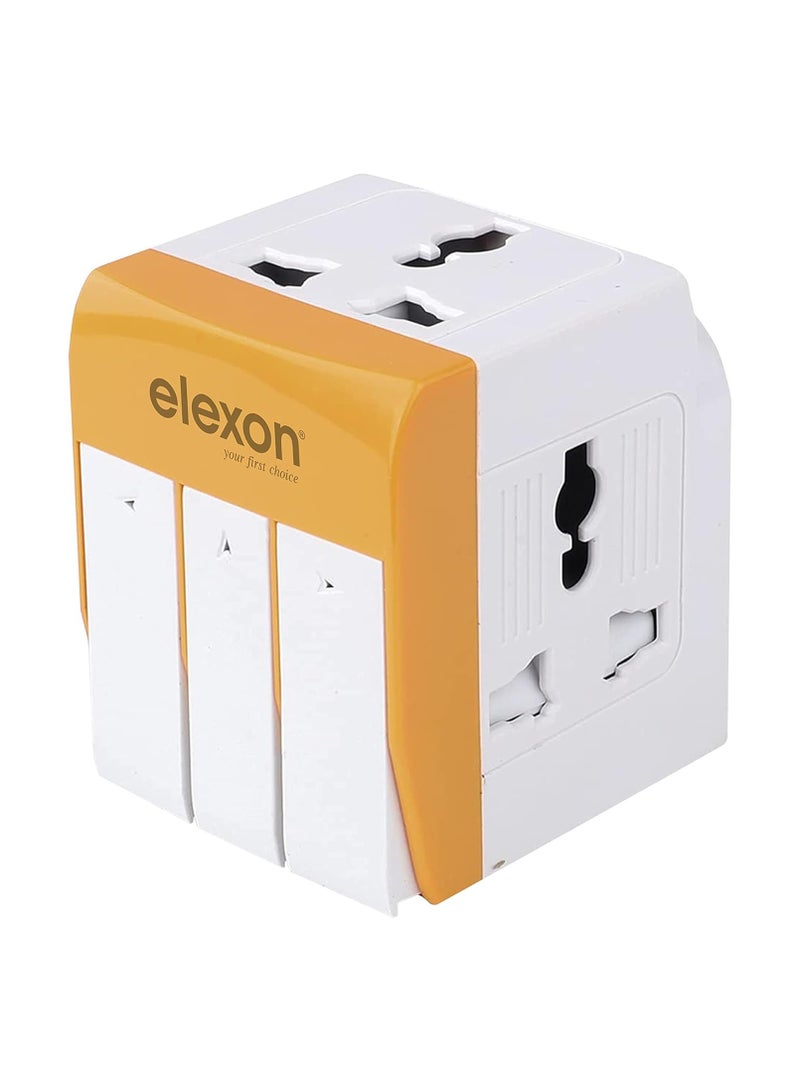 Elexon 3 Way Universal Adaptor - 1500 W