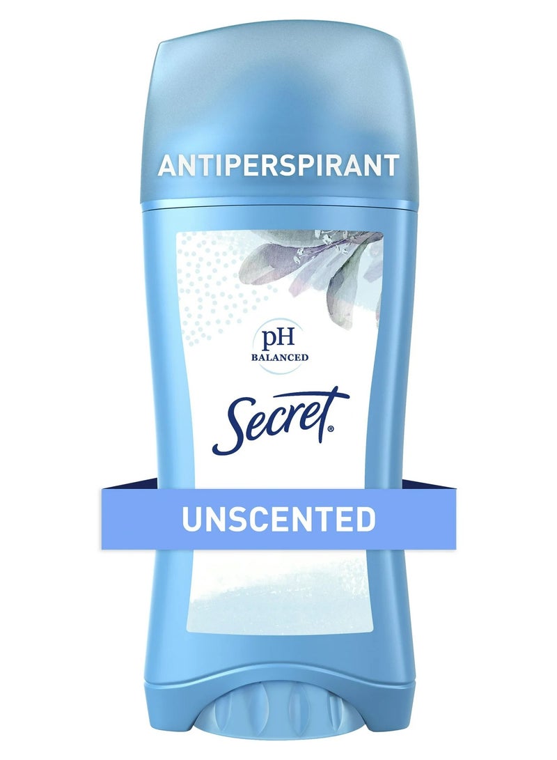 Secret Unscented Deodorant 73G - Premium Protection