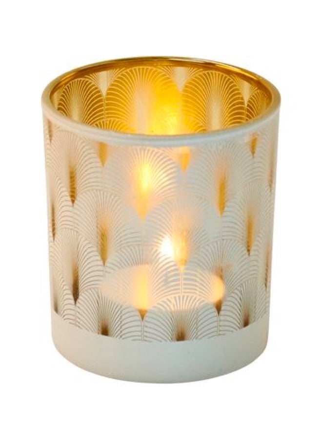 Art Deco Citronella Tealight Holder 3 Pack - Waxworks