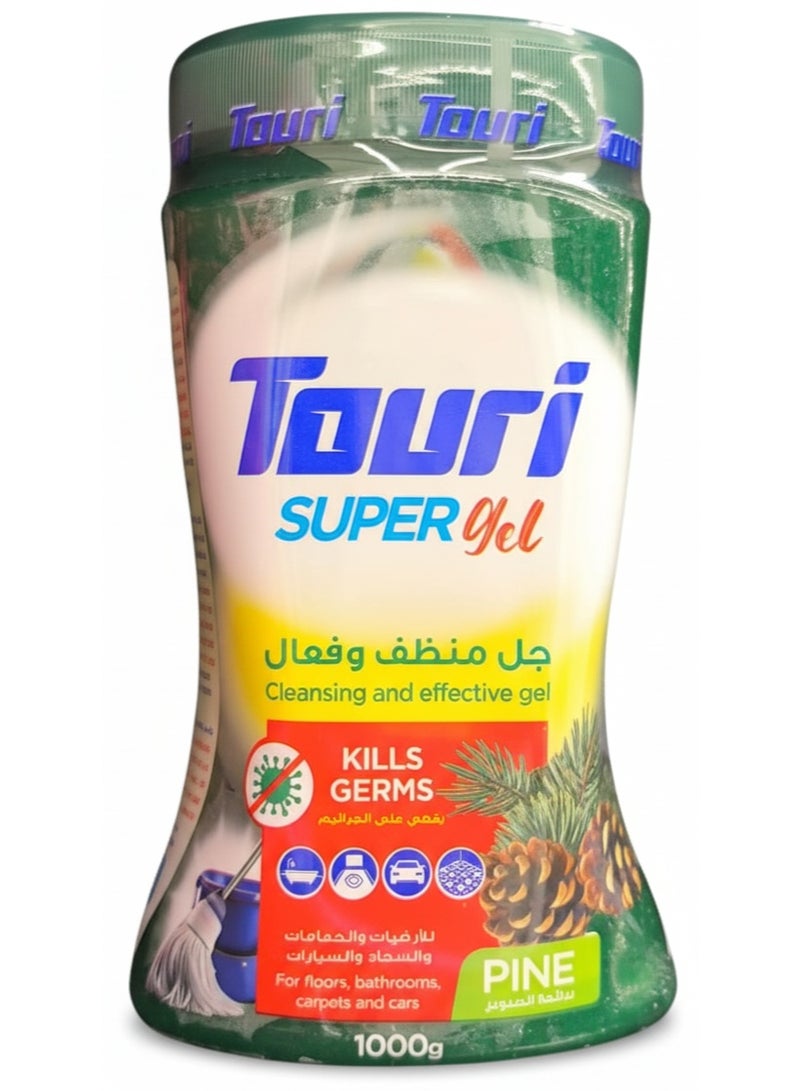 Touri Super Gel Cleansing Pine Scent 1000g