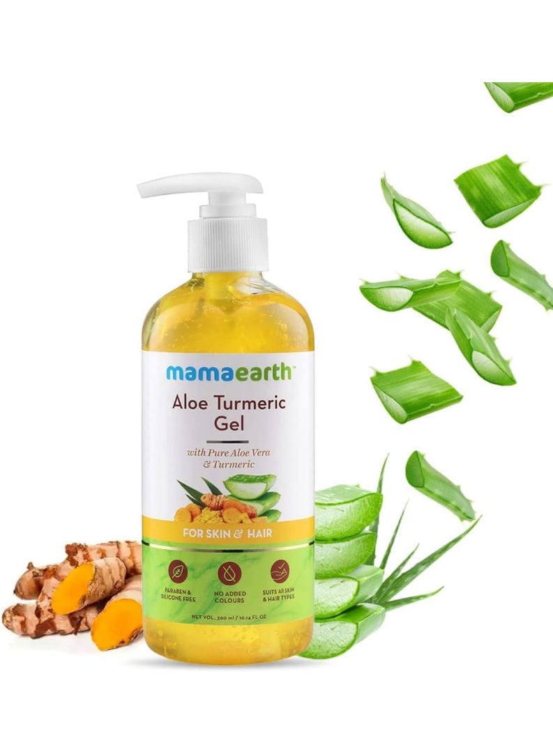 Mamaearth Aloe Turmeric Gel for Skin & Hair