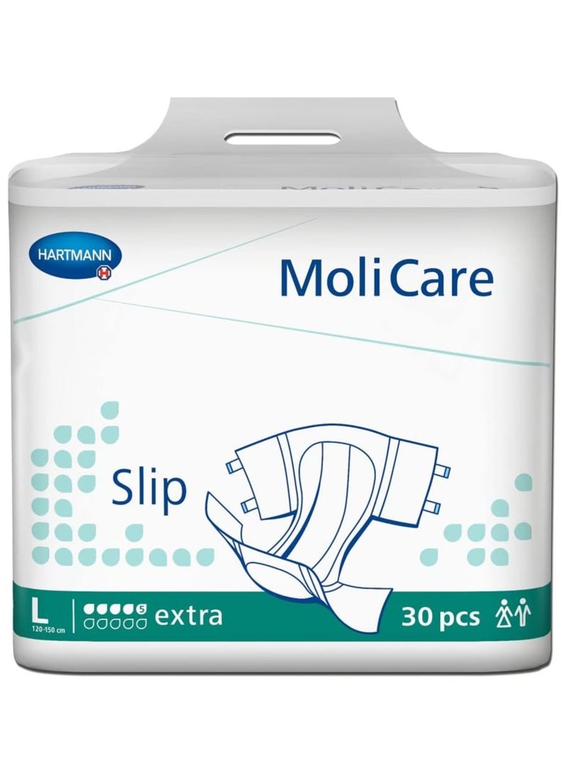 Hartmann Molicare Slip Green Drops Large Adult Diaper