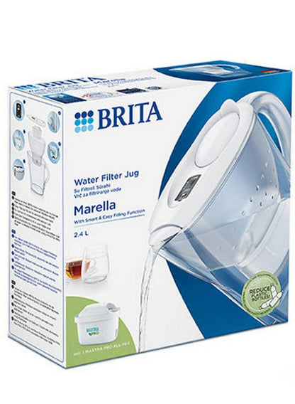 BRITA Water Filter Jug Marella 2.4 L