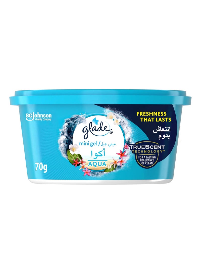 Glade Aqua Mini Gel Air Freshener 70G