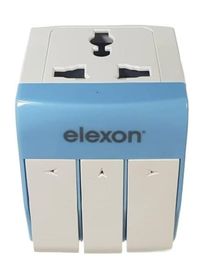 Elexon 3 Way Universal Adaptor - 1500 W