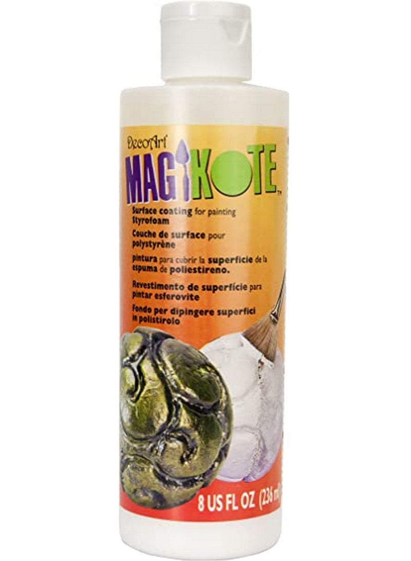 DecoArt Magikote Surface Coating for Styrofoam 8 oz