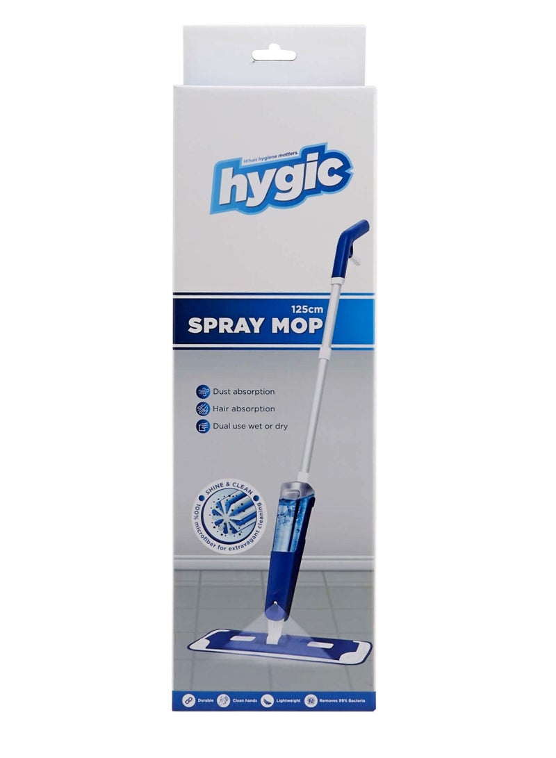 Hygic 125 Cm Spray Mop for Effortless Cleaning