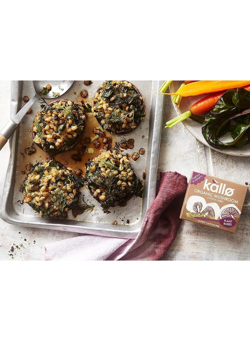 Organic Mushroom Stock Cubes by Kallo