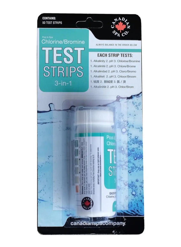 CANADIAN SPA CO. 3 In 1 Test Strips