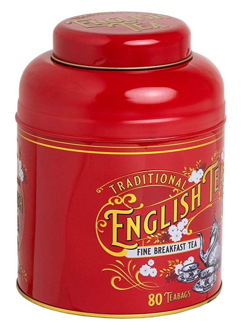 Vintage Victorian Tea Caddy with Teabags - New English Teas
