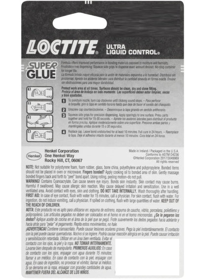 Loctite Super Glue Ultra Liquid Control 4 G