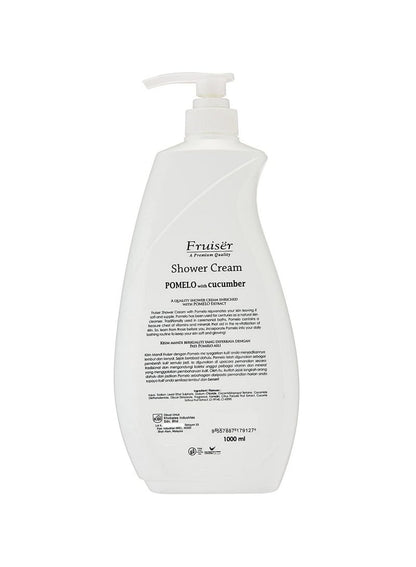 Fruiser Shower Cream Pomelo with Cucumber 1000 Ml