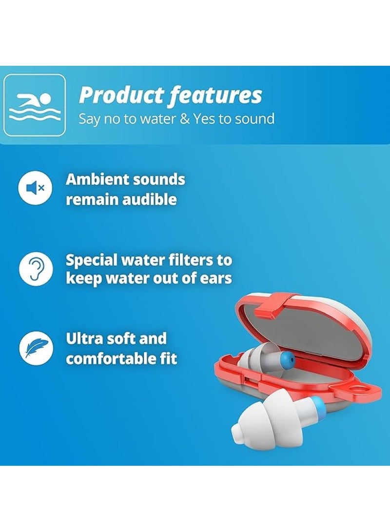 Alpine Swimsafe Swimming Earplugs