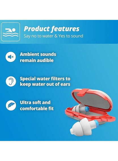 Alpine Swimsafe Swimming Earplugs