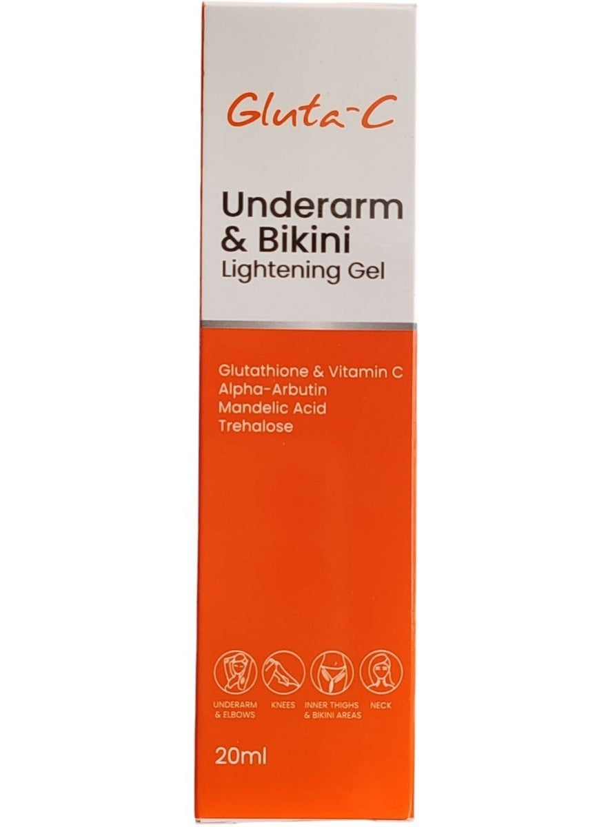 antibacterial, bikini lightening, bikini lightening gel, gel 20ml, gel skin, gluta c, lightening gel, lightening gel 20ml, sensitive skin, skin care, skin soft, skin tone, skincare, underarm bikini, underarm bikini lightening