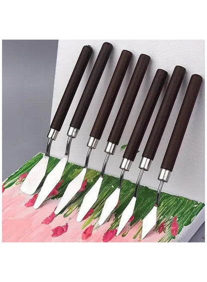 Stainless Steel Palette Knives Set - Generic