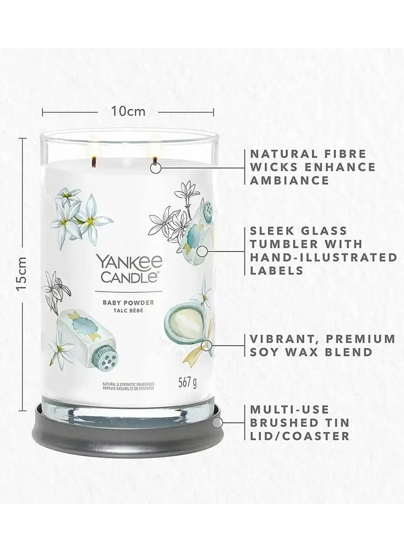 YANKEE CANDLE Baby Powder Large Jar - 567g