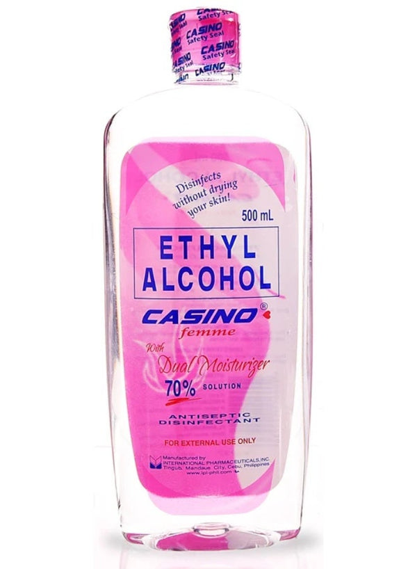Casino Ethyl Alcohol Femme Dual Moisturizer 500 ML