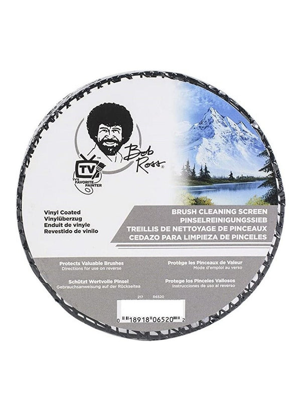 BOB ROSS Brush Cleaning Screen