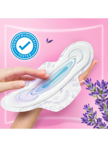 Always Skin Love Pads Lavender Freshness Thick & Large 24 Count