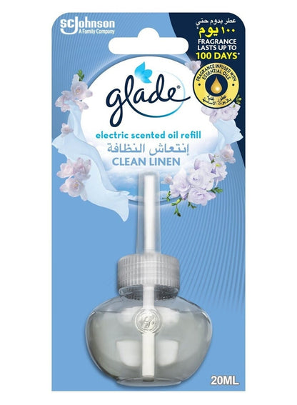Glade Electric Scented Oil Refill Clean Linen
