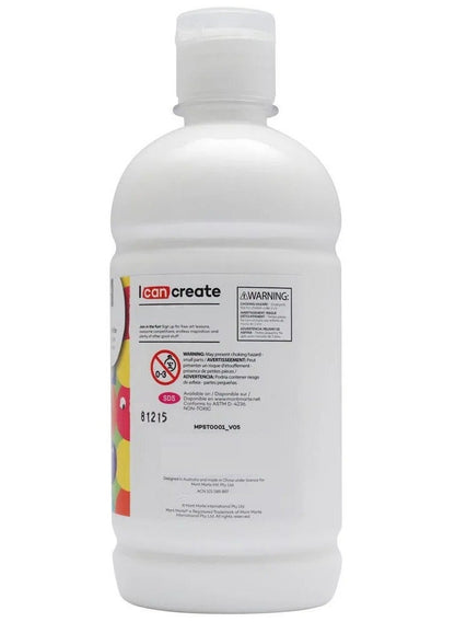 Mont Marte Poster Paint 500 ML Titanium White