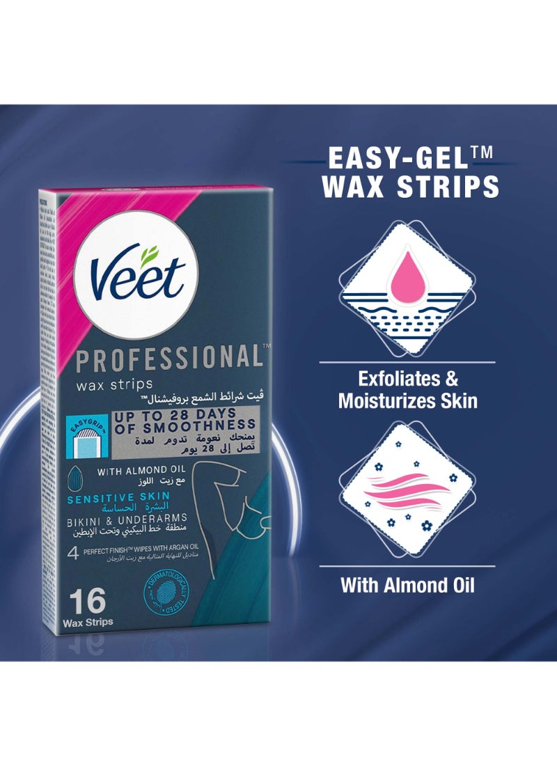 Veet Hair Removal Wax Strips for Sensitive Skin