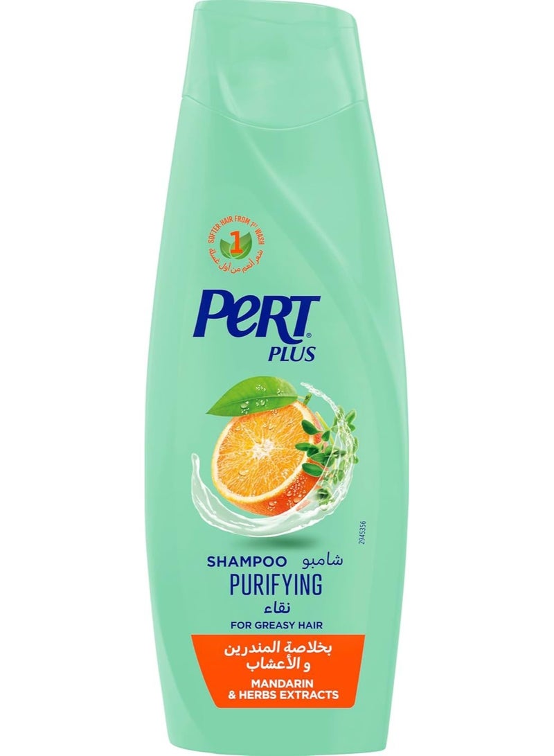 Mandarin & Herbs Extracts Shampoo 400ml PERT PLUS