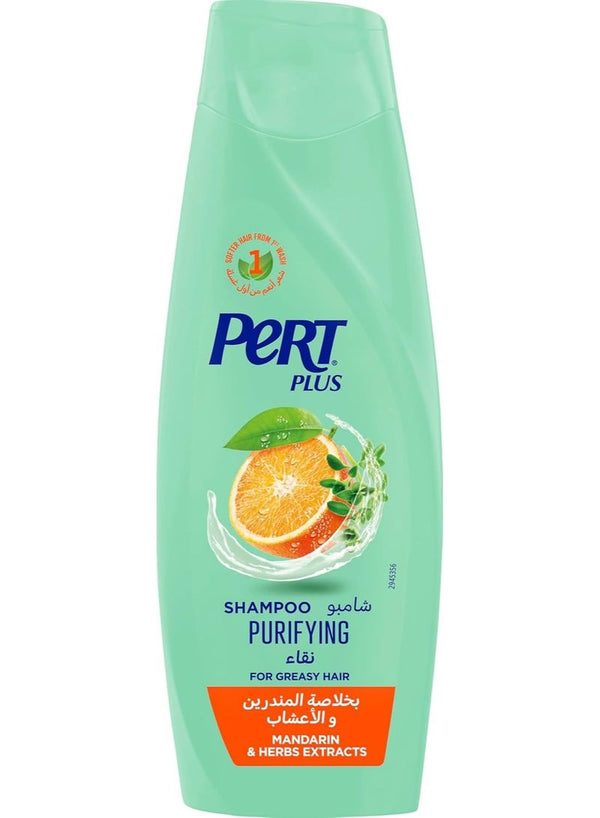Mandarin & Herbs Extracts Shampoo 400ml PERT PLUS