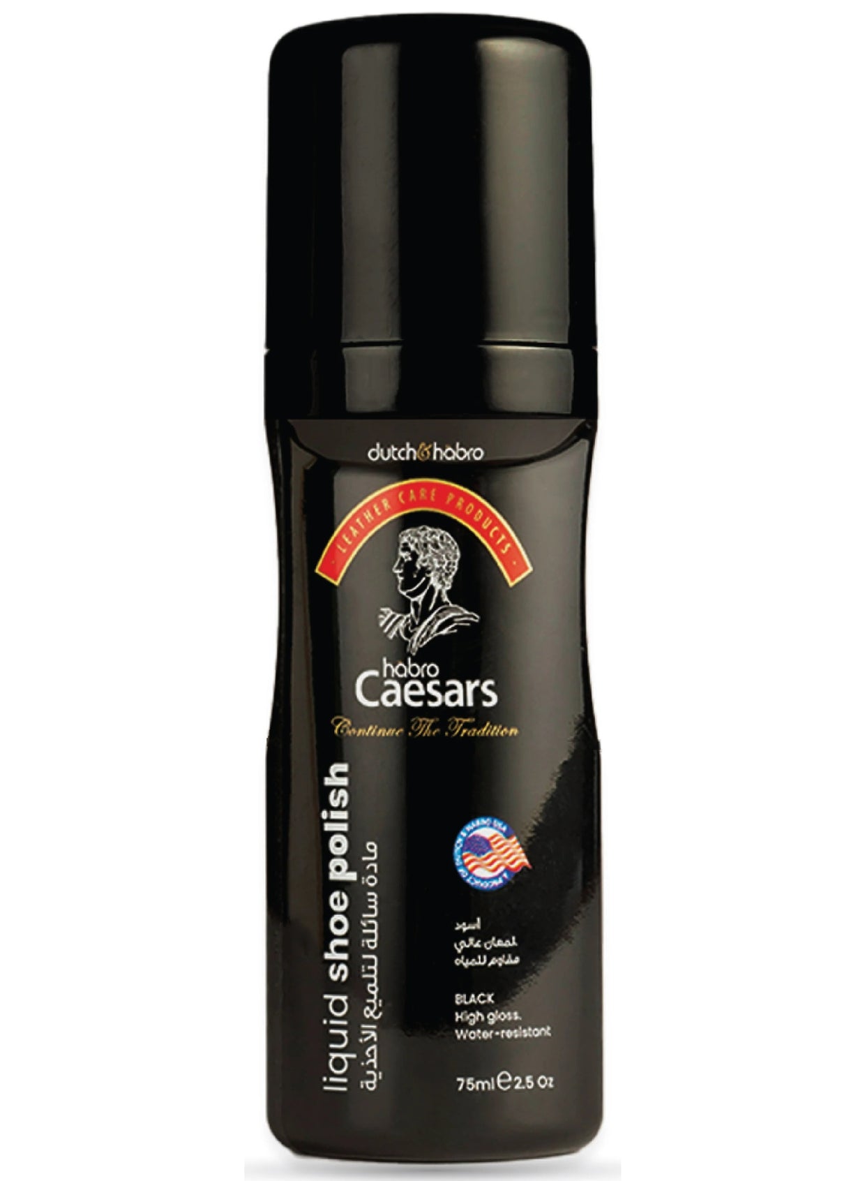 black shoe, black shoe polish, caesars liquid, caesars liquid black, cool dry, dutch & habro, gloss water, gloss water resistant, liquid black, liquid black shoe, shoe life, shoe polish, tear ease, water resistant