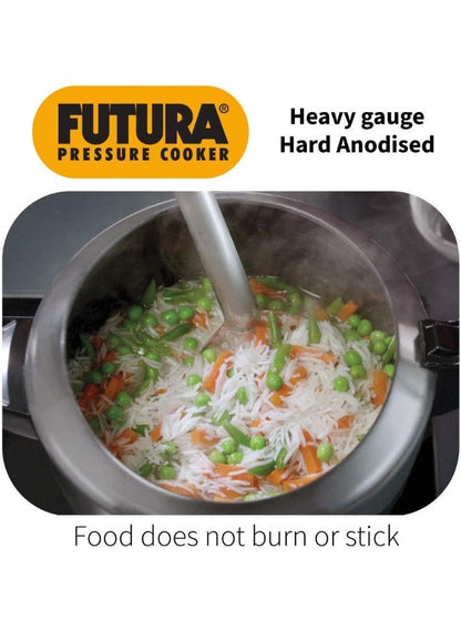 FUTURA Hard Anodised Pressure Cooker 3L