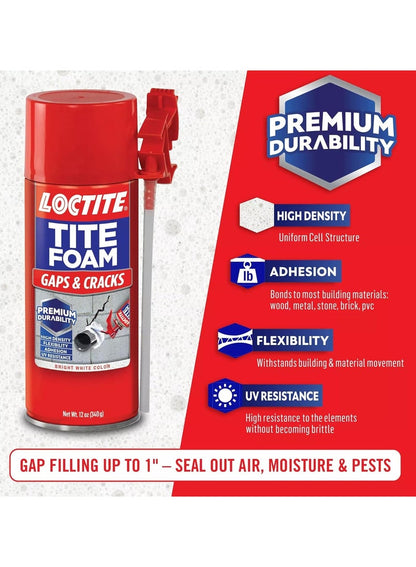 Loctite Tite Foam Gaps & Cracks Spray Foam