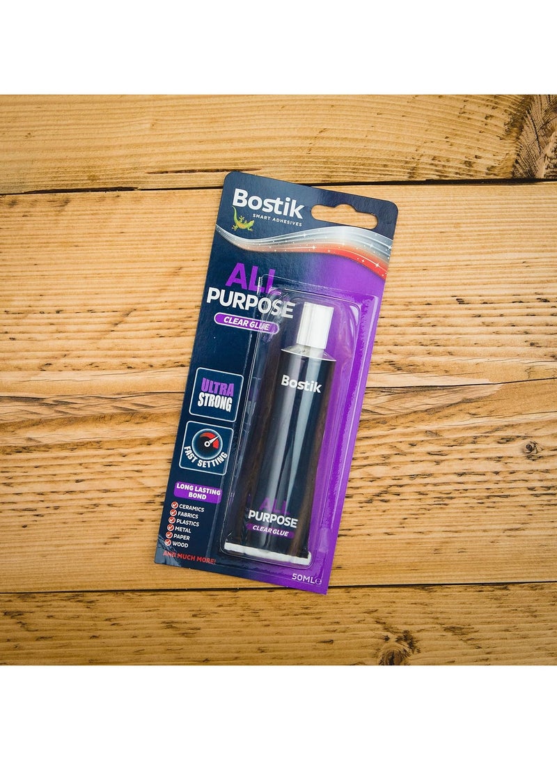 Bostik All Purpose Clear Glue 50 ML