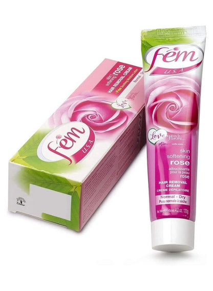 Fem Skin Softening Hair Removal Cream 120G