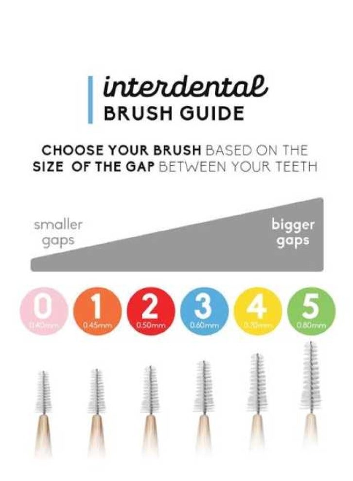 The Humble Co. Interdental Brush Bamboo Size 2
