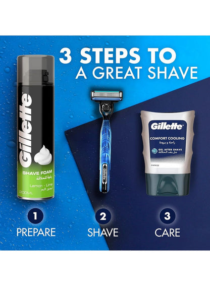 Gillette Shaving Foam Lemon 200 ML