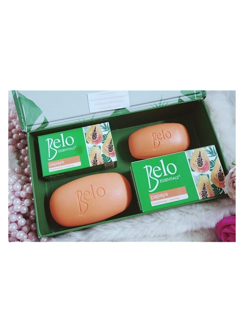 Belo Essentials Papaya Brightening Soap 135g