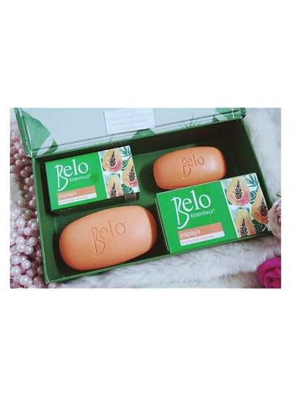 Belo Essentials Papaya Brightening Soap 135g