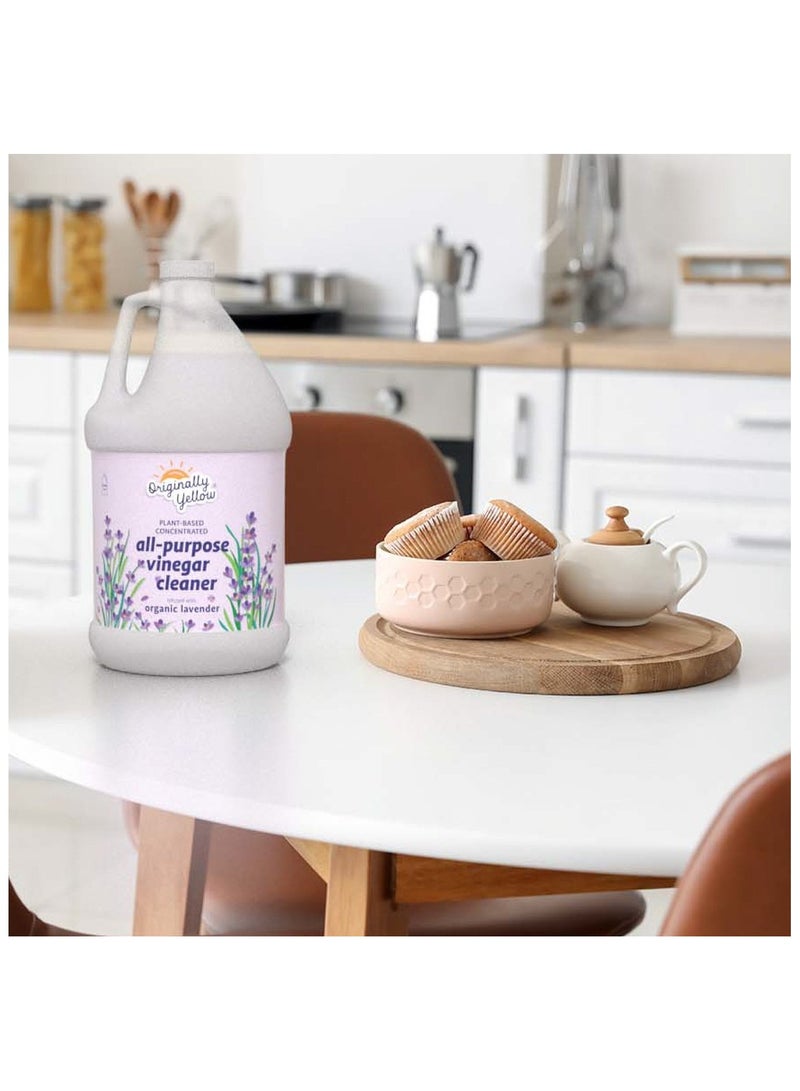 Organic Lavender Vinegar Cleaner Concentrate 1.89L