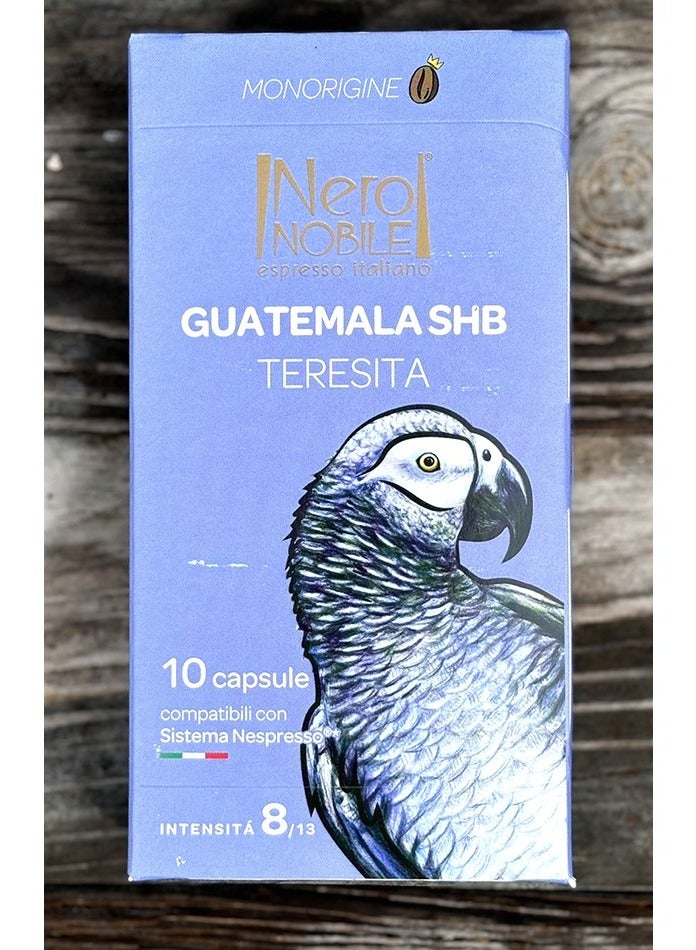 Nero NOBILE Espresso Italiano Guatemala Capsules